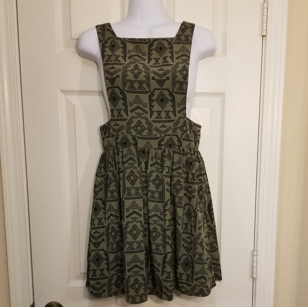 Forever 21 Aztec Jumper Dress